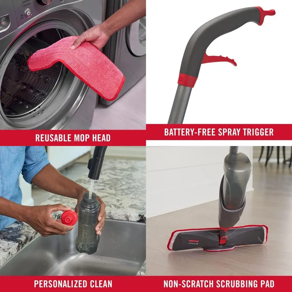 Набор для уборки с распылителем: 3 моющиеся насадки из микрофибры, многоразовая бутылка, беспроводной, для дома, ванной, офисных полов
Набор для уборки с распылителем: 3 моющиеся насадки из микрофибры, многоразовая бутылка, беспроводной, для дома, ванной, офисных полов