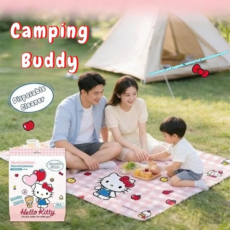 Sanrio Kawaii Hello Kitty Waterproof Picnic Mat Cartoon Outdoor Spring Outing Moisture Proof Thick Beach Mat Outdoor Camping Mat
Sanrio Kawaii Hello Kitty Waterproof Picnic Mat Cartoon Outdoor Spring Outing Moisture Proof Thick Beach Mat Outdoor Camping Mat