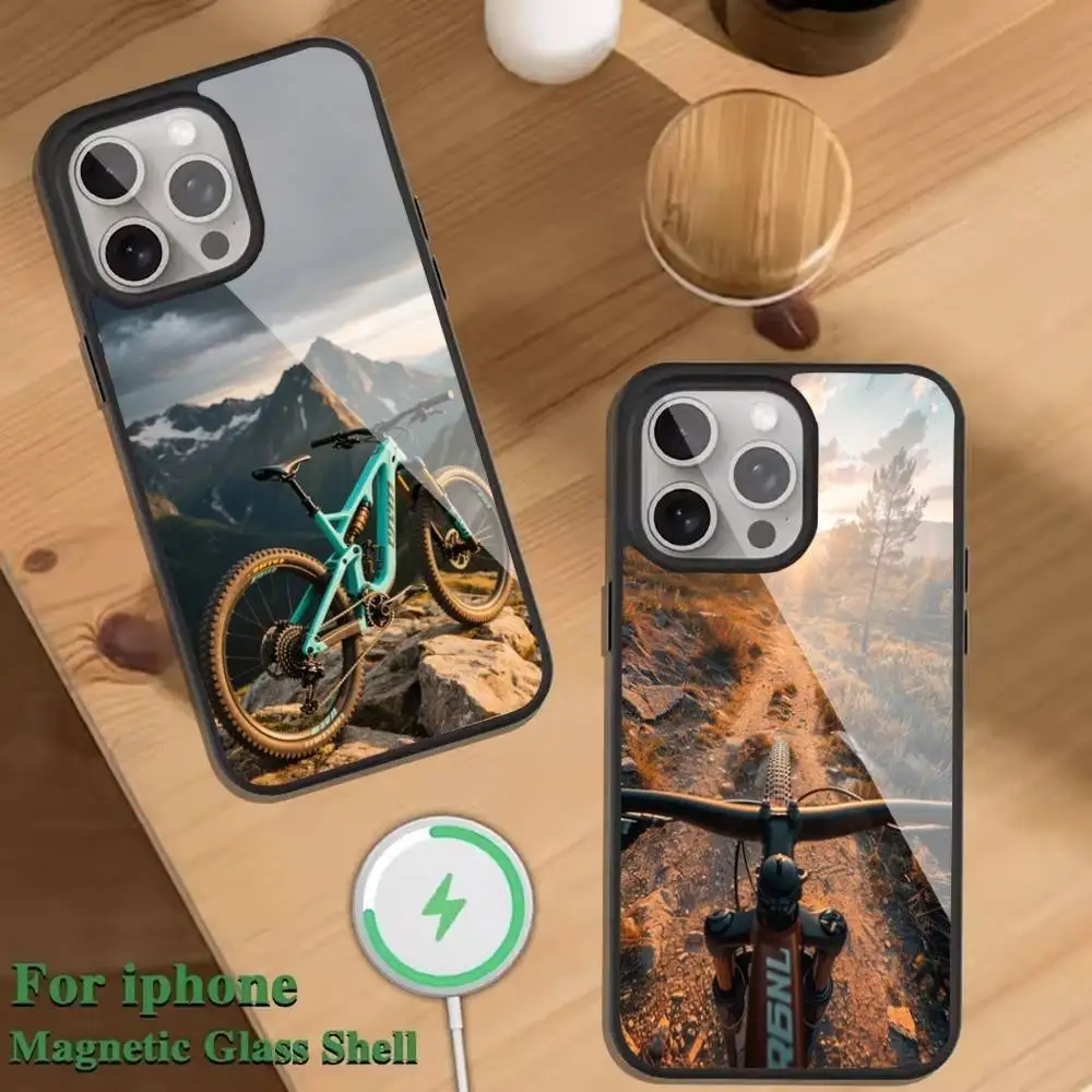 Mountain Bicycle Bike Phone Case For Magnetic Wireless Charge Cover For iphone 16 15 14 13 12 11 Pro Max Plus Coque
Mountain Bicycle Bike Phone Case For Magnetic Wireless Charge Cover For iphone 16 15 14 13 12 11 Pro Max Plus Coque
