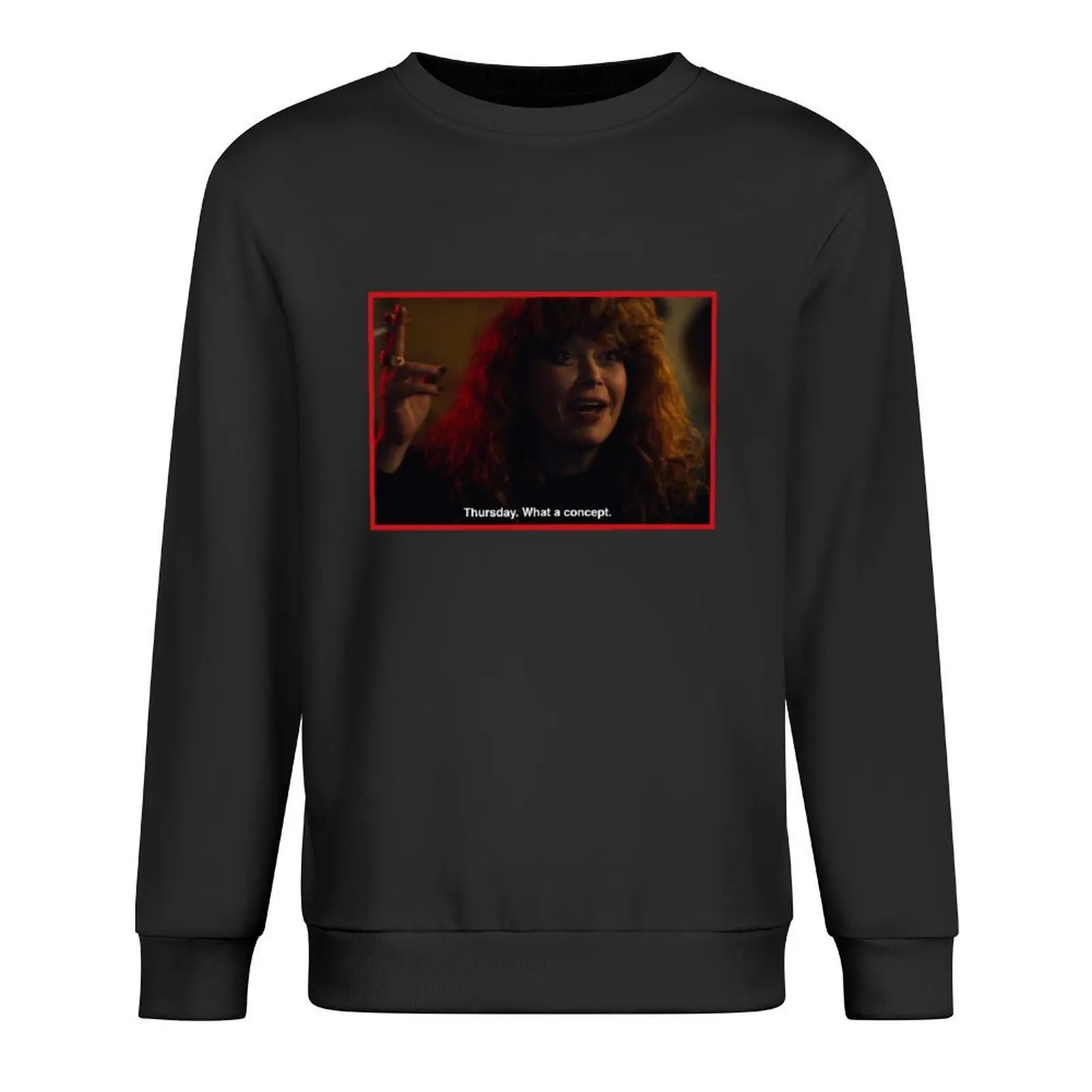 Russian Doll - Thursday. What a concept. Pullover men clothes men's coat japanese style men sweatshirt
Russian Doll - Thursday. What a concept. Pullover men clothes men's coat japanese style men sweatshirt