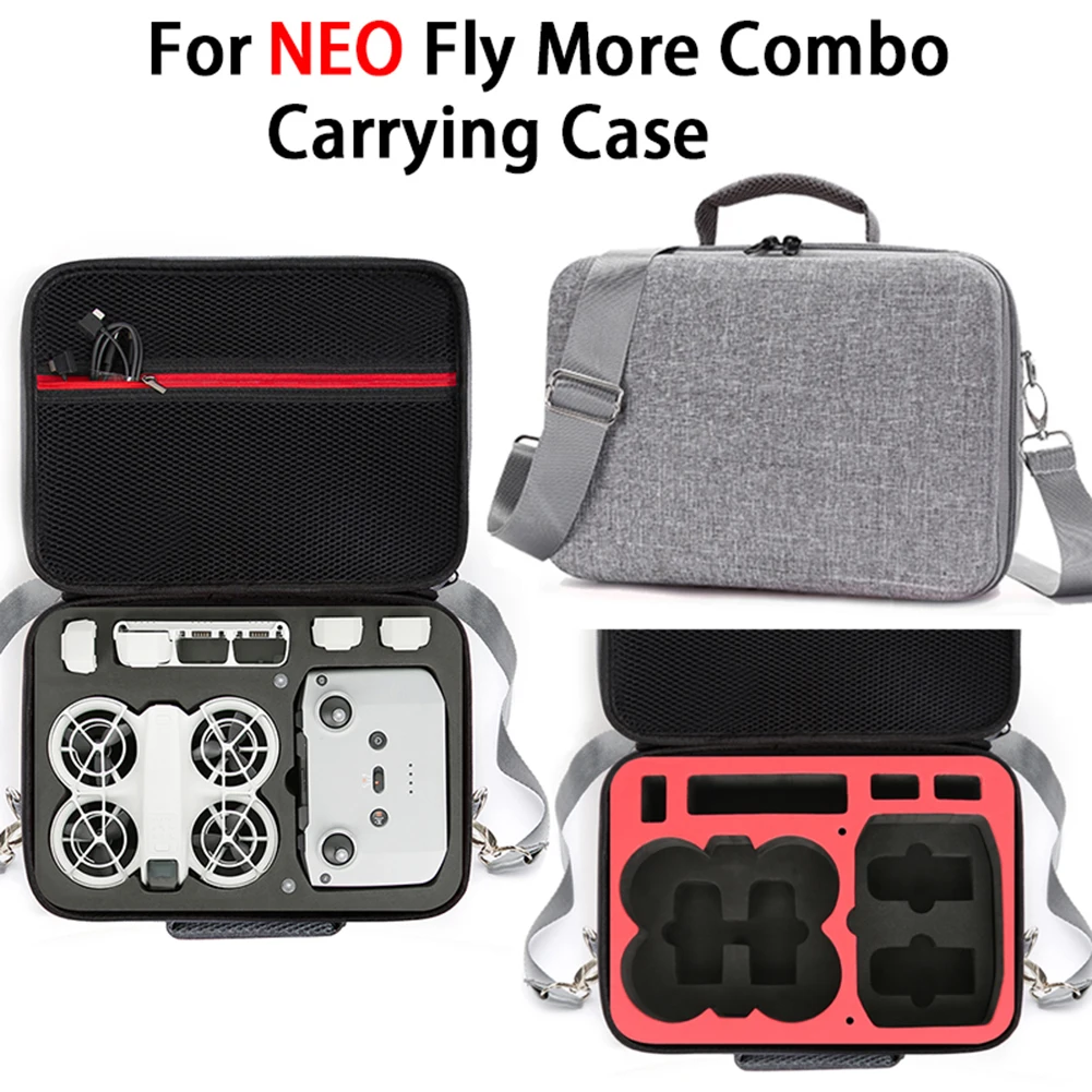 Carrying Case For DJI Neo And All Its Parts Customizable Interior Portable Storage Protective Mini Shoulder Bag Crossbody Bag
Carrying Case For DJI Neo And All Its Parts Customizable Interior Portable Storage Protective Mini Shoulder Bag Crossbody Bag