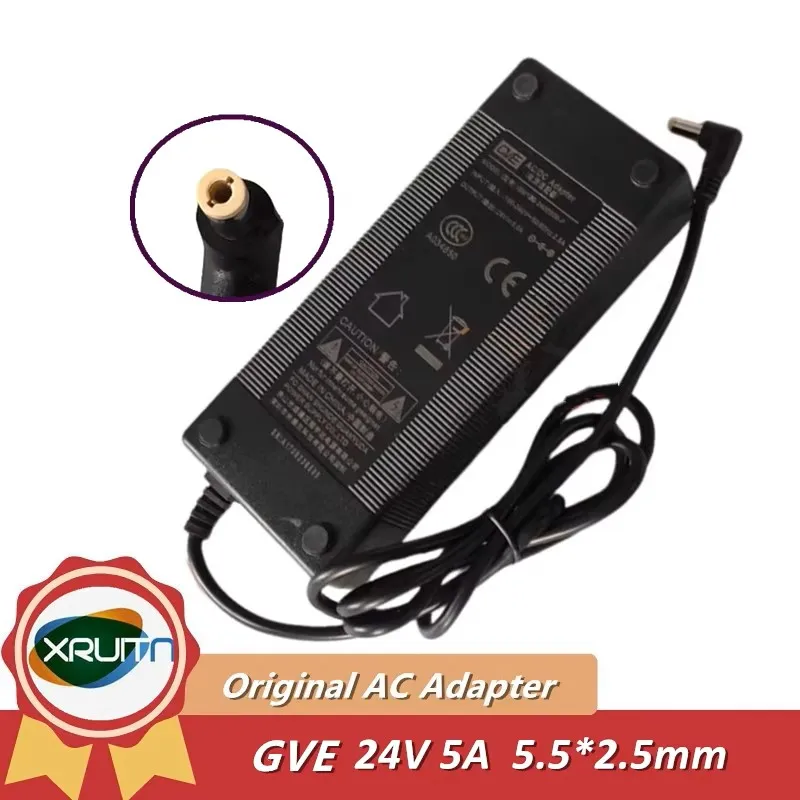 Оригинальный GVE GM120- 2405400 -F Адаптер переменного и постоянного тока 120 Вт, 24 В, 5 А, 5,5*2,5 мм, зарядное устройство, оригинал
Оригинальный GVE GM120- 2405400 -F Адаптер переменного и постоянного тока 120 Вт, 24 В, 5 А, 5,5*2,5 мм, зарядное устройство, оригинал
