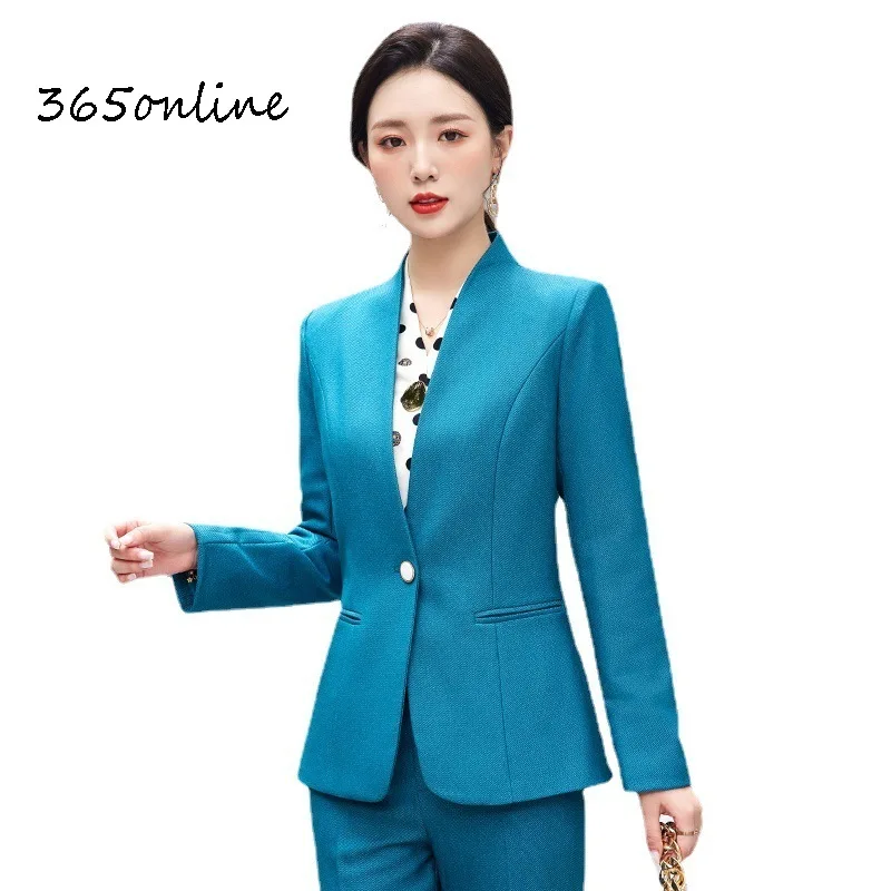 Formal Business Suits with Pants and Jackets Coat for Women OL Styles Ladies Professional Pantsuits Blazers Set Office Work Wear
Formal Business Suits with Pants and Jackets Coat for Women OL Styles Ladies Professional Pantsuits Blazers Set Office Work Wear