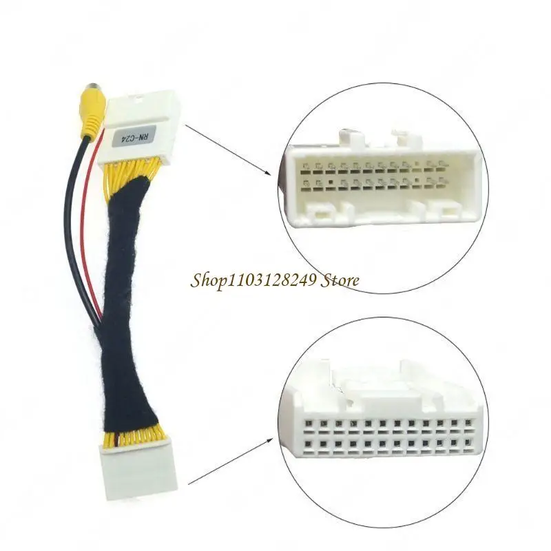 N5KD 24Pin Video Input Switch Reverse Car Parking Camera RCA Adapter Line for Renault Stepway Vivaro Dacia
N5KD 24Pin Video Input Switch Reverse Car Parking Camera RCA Adapter Line for Renault Stepway Vivaro Dacia