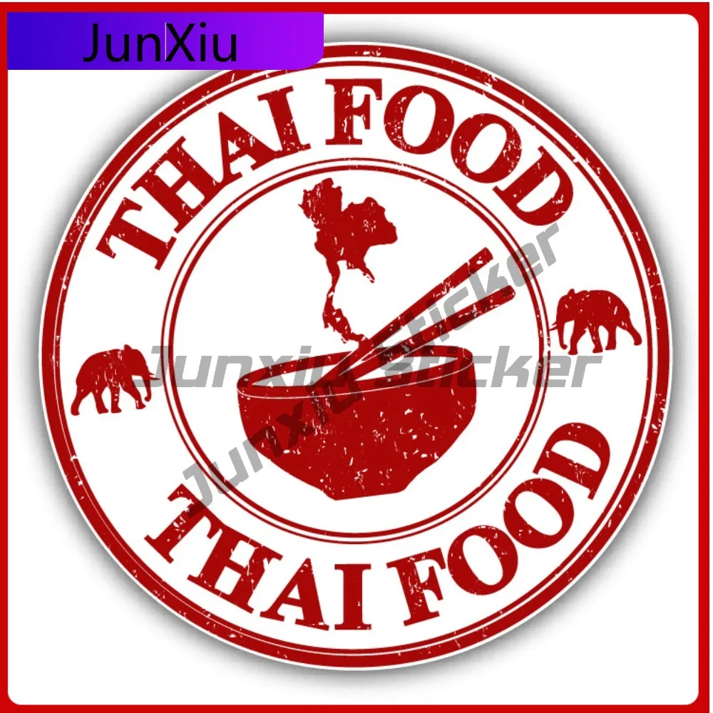 Thai Food Creative Sticker Stamp Car Decal Bumper Stickers Cute Style Car Use For Door Panel Decorativ Vehicle Exterior Decor
Thai Food Creative Sticker Stamp Car Decal Bumper Stickers Cute Style Car Use For Door Panel Decorativ Vehicle Exterior Decor