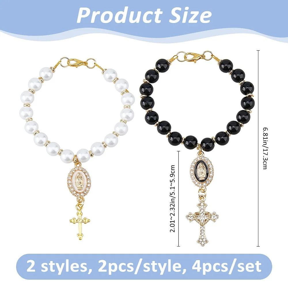 4Pcs 2 Styles Alloy Enamel Rhinestone Acrylic Pearl Bead Pendant Decorations with Oval Golden 173mm 2pcs/style
4Pcs 2 Styles Alloy Enamel Rhinestone Acrylic Pearl Bead Pendant Decorations with Oval Golden 173mm 2pcs/style