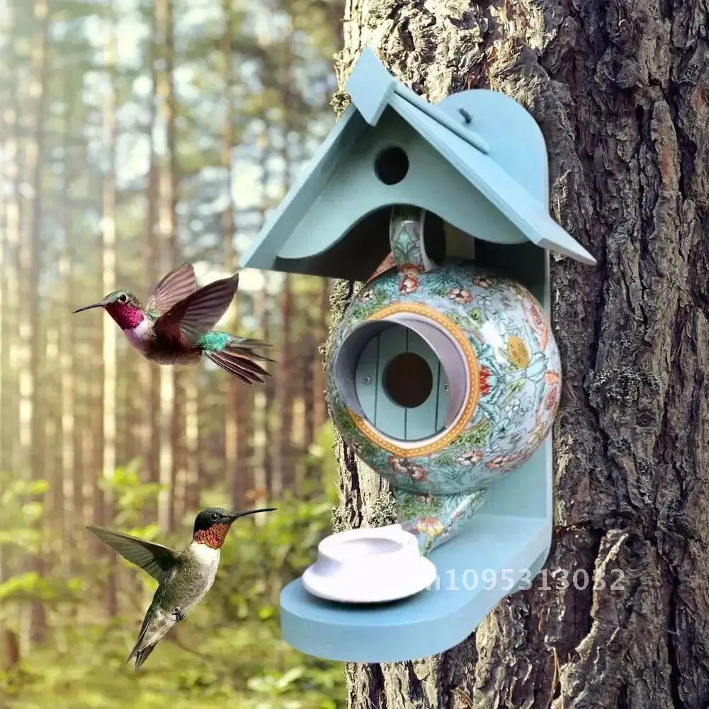 Hummingbird Houses Bird Feeder Decoration Teapot Outdoor For Birdhouse Crafts Outside Birds House Garden Decorative Cage For
Hummingbird Houses Bird Feeder Decoration Teapot Outdoor For Birdhouse Crafts Outside Birds House Garden Decorative Cage For