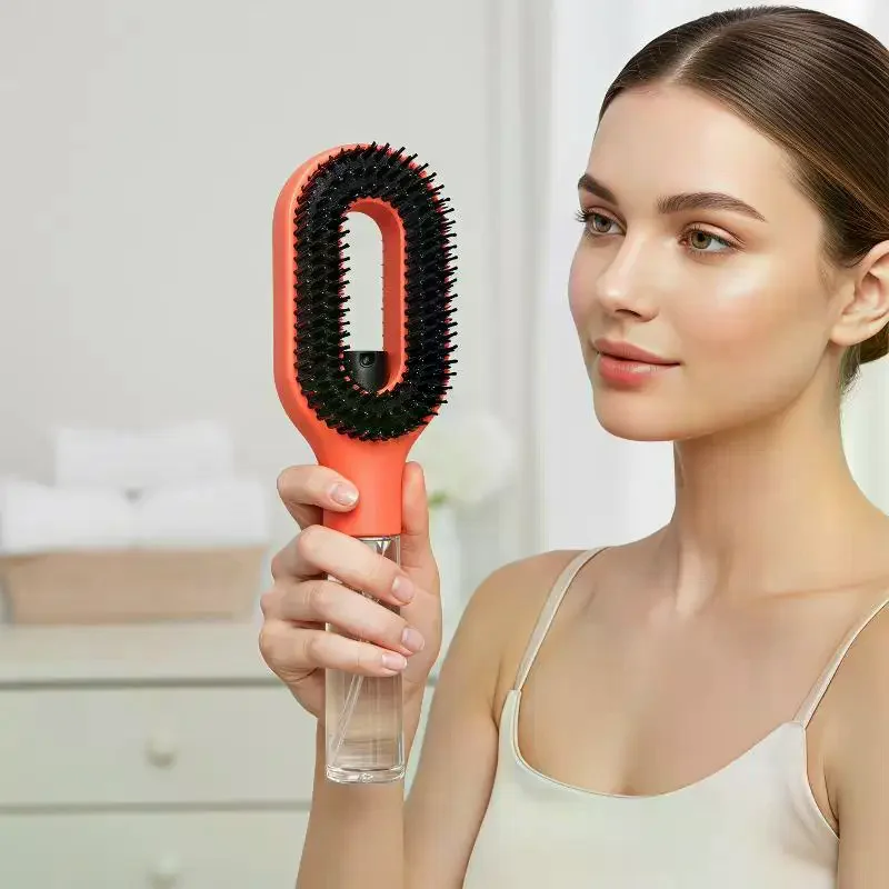 2 In 1 Spray Massage Comb Anti Static Scalp Massager with Essential Oil Water Sprayer for Home Salon Hair Treatment
2 In 1 Spray Massage Comb Anti Static Scalp Massager with Essential Oil Water Sprayer for Home Salon Hair Treatment