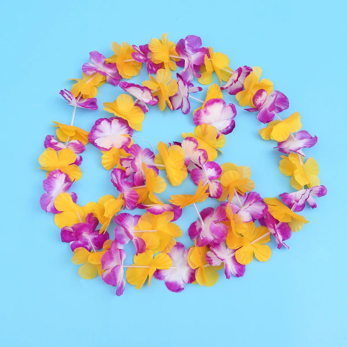 3Set Hawaiian Necklace Kit Dual-Color Flower Design Wreaths for Festive Events Room Wall Decor Orange Purple Hawaii Party Favors
3Set Hawaiian Necklace Kit Dual-Color Flower Design Wreaths for Festive Events Room Wall Decor Orange Purple Hawaii Party Favors