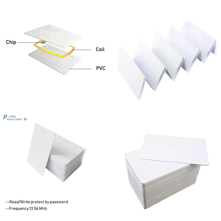 13.56MHz Cards, RFID Smart Card/ M1 Card, ISO14443A Printable Blank RFID PVC Cards for Access Control, Hotel Key cads, etc
13.56MHz Cards, RFID Smart Card/ M1 Card, ISO14443A Printable Blank RFID PVC Cards for Access Control, Hotel Key cads, etc