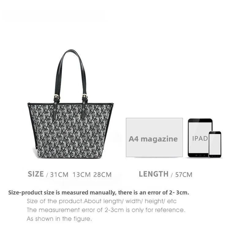 Trendy Canvas Tote Bag Large Capaci Women's Bag 2024 New Sle Autumn Winter Single oulder Versatile Commuting Tote Bag 
Trendy Canvas Tote Bag Large Capaci Women's Bag 2024 New Sle Autumn Winter Single oulder Versatile Commuting Tote Bag