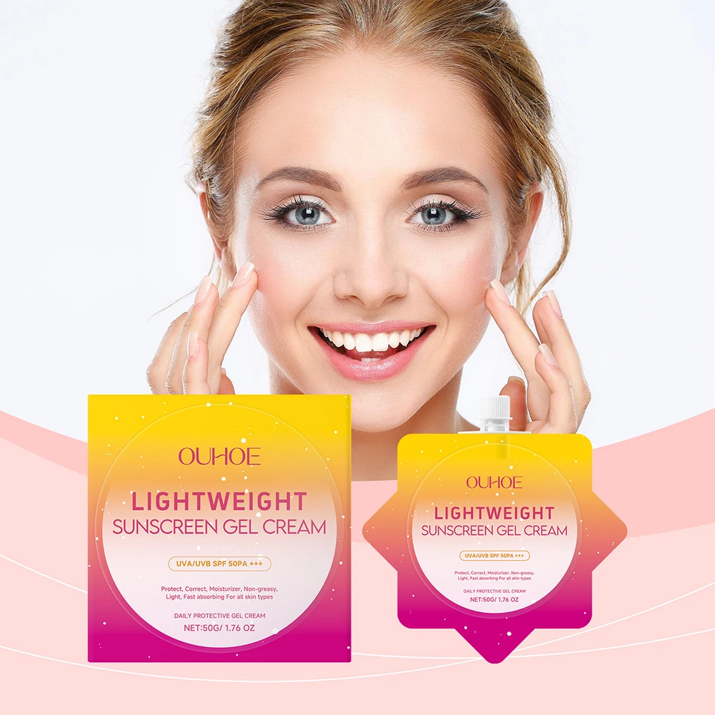 Gel Lotion Sunscreen SPF50 Fast-absorbing Waterproof Body Sunscreen For All Season
Gel Lotion Sunscreen SPF50 Fast-absorbing Waterproof Body Sunscreen For All Season