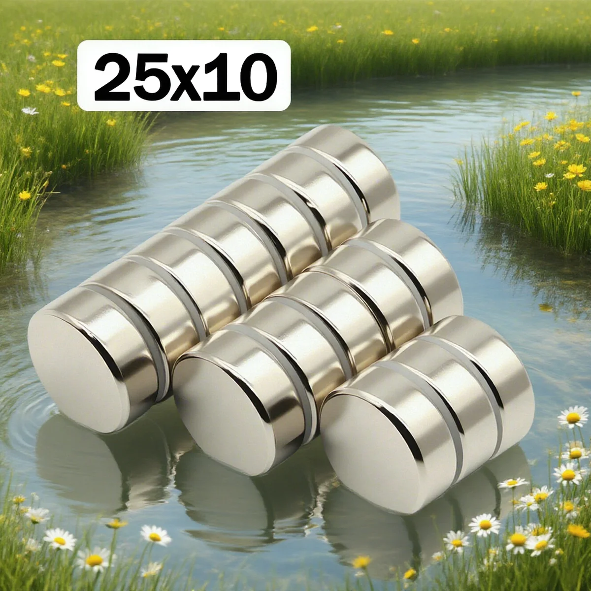25X10MM Powerful Neodymium Magnet Round Super Strong Magnets N35 NdfeB Permanent Magnetic imanes Refrigerator Magnet
25X10MM Powerful Neodymium Magnet Round Super Strong Magnets N35 NdfeB Permanent Magnetic imanes Refrigerator Magnet