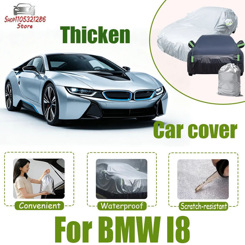 For BMW I8 Car cover Exterior Car Cover Black Outdoor Protection Full Car Covers Waterproof Sunshade Anti UV Snow Cover
For BMW I8 Car cover Exterior Car Cover Black Outdoor Protection Full Car Covers Waterproof Sunshade Anti UV Snow Cover