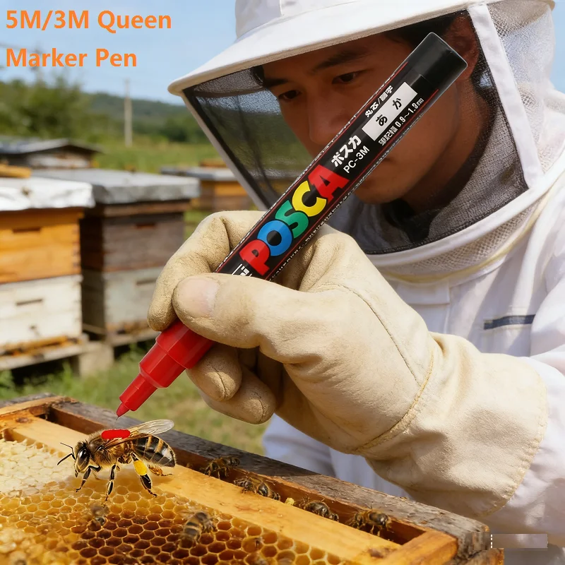 5PCS Queen Marker Pen 5 Colors Optional Queen Bee Marking Pen Not Fade Bee Identification Beekeeping Mark Pen Beekeeping Tools
5PCS Queen Marker Pen 5 Colors Optional Queen Bee Marking Pen Not Fade Bee Identification Beekeeping Mark Pen Beekeeping Tools