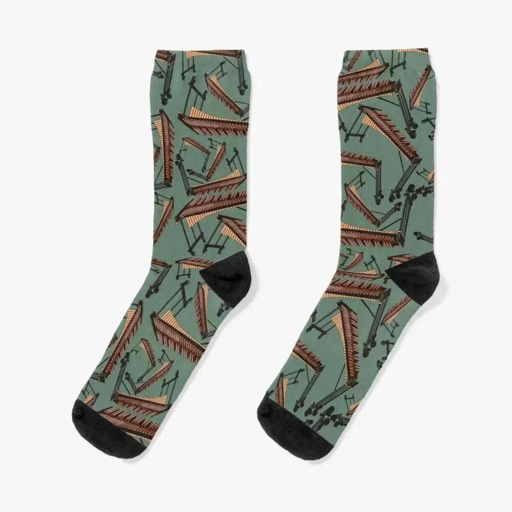 Xylophone Musical Instrument Pattern Green Socks heated bright garter Socks Female Men's
Xylophone Musical Instrument Pattern Green Socks heated bright garter Socks Female Men's
