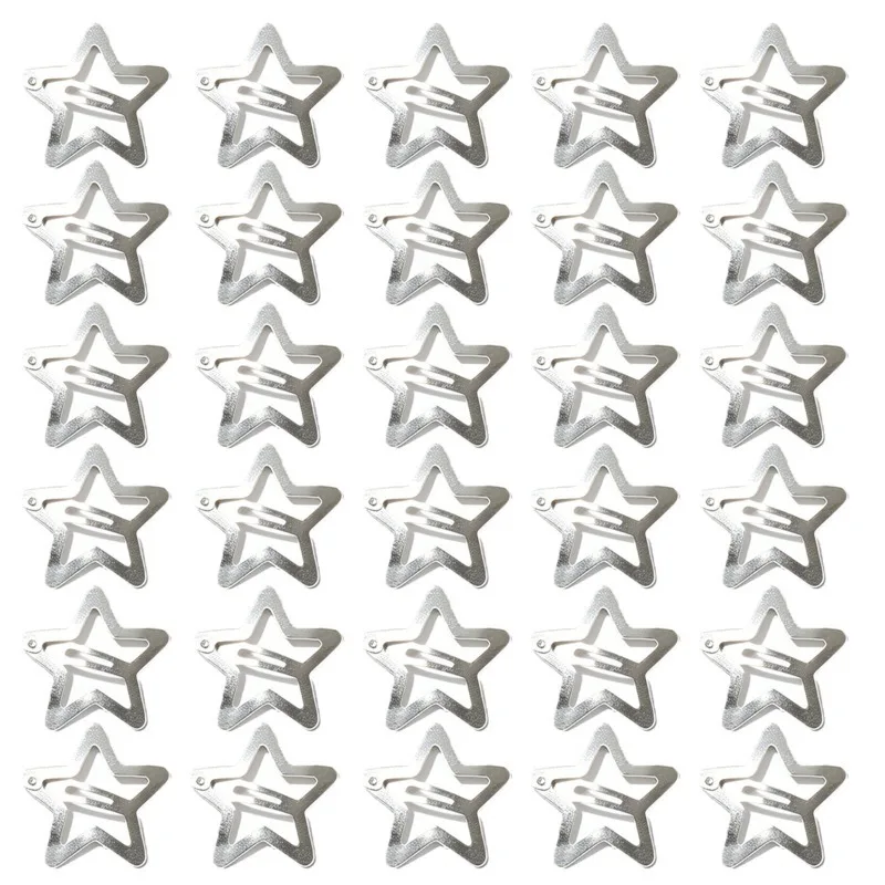 10PCS Silver Star Hair Clips for Children Girls Daily Versatile Star Metal BB Hairpins Barrettes Hair Accessories Hairpins
10PCS Silver Star Hair Clips for Children Girls Daily Versatile Star Metal BB Hairpins Barrettes Hair Accessories Hairpins