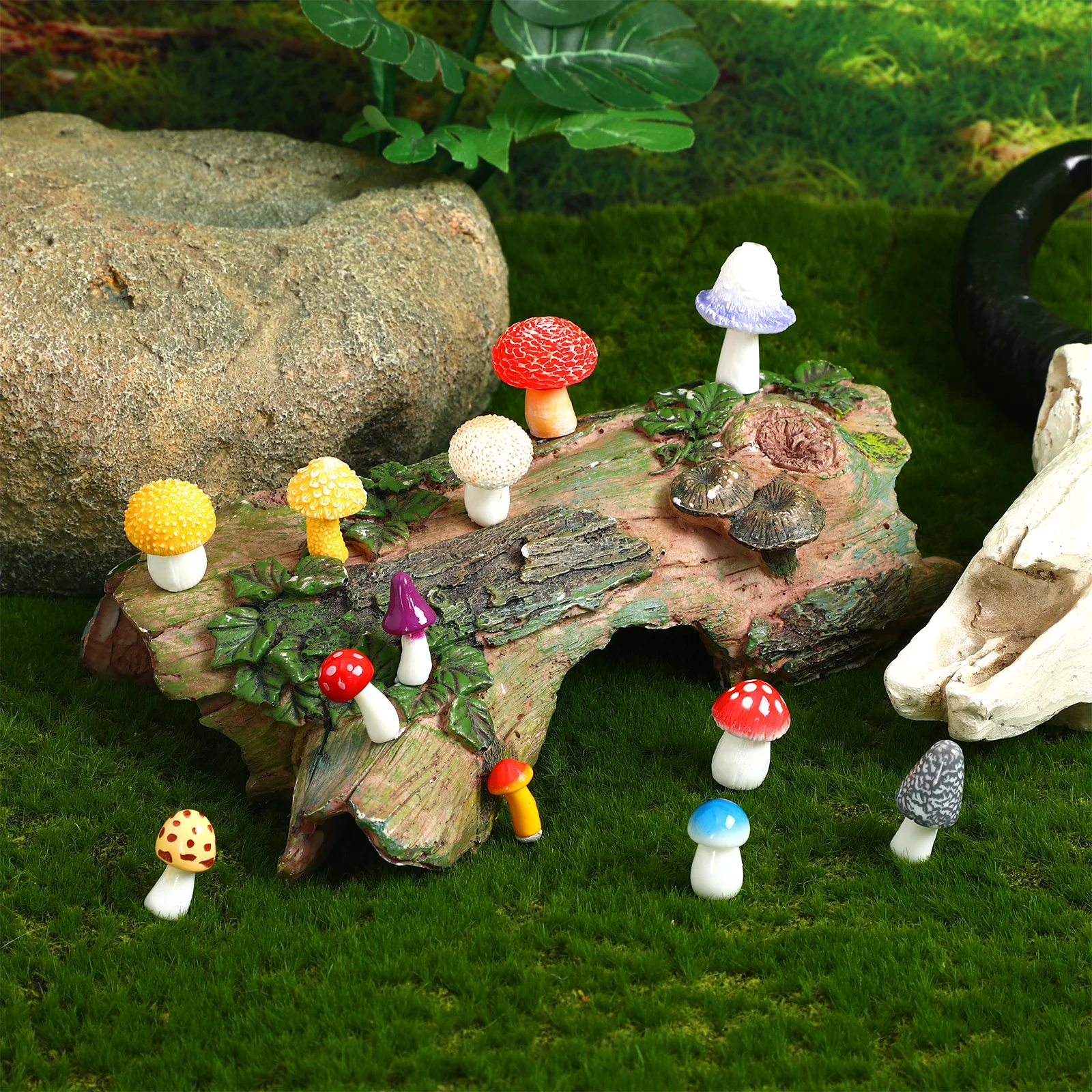 12pcs Resin Mini Mushroom Figurines For Micro Landscape Garden Decor Miniature Ornament Craft Resin Mushrooms Garden Decor
12pcs Resin Mini Mushroom Figurines For Micro Landscape Garden Decor Miniature Ornament Craft Resin Mushrooms Garden Decor