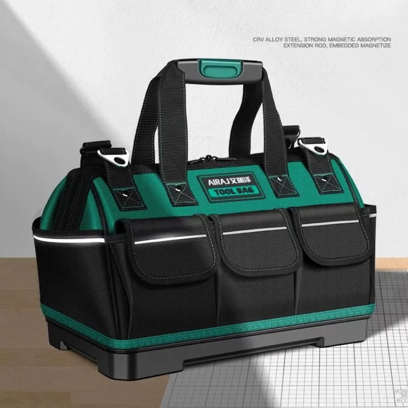 Сумка-рюкзак для инструментов электрика, большая, прочная, для мастерской, для плотника, набор для инструментов
Сумка-рюкзак для инструментов электрика, большая, прочная, для мастерской, для плотника, набор для инструментов