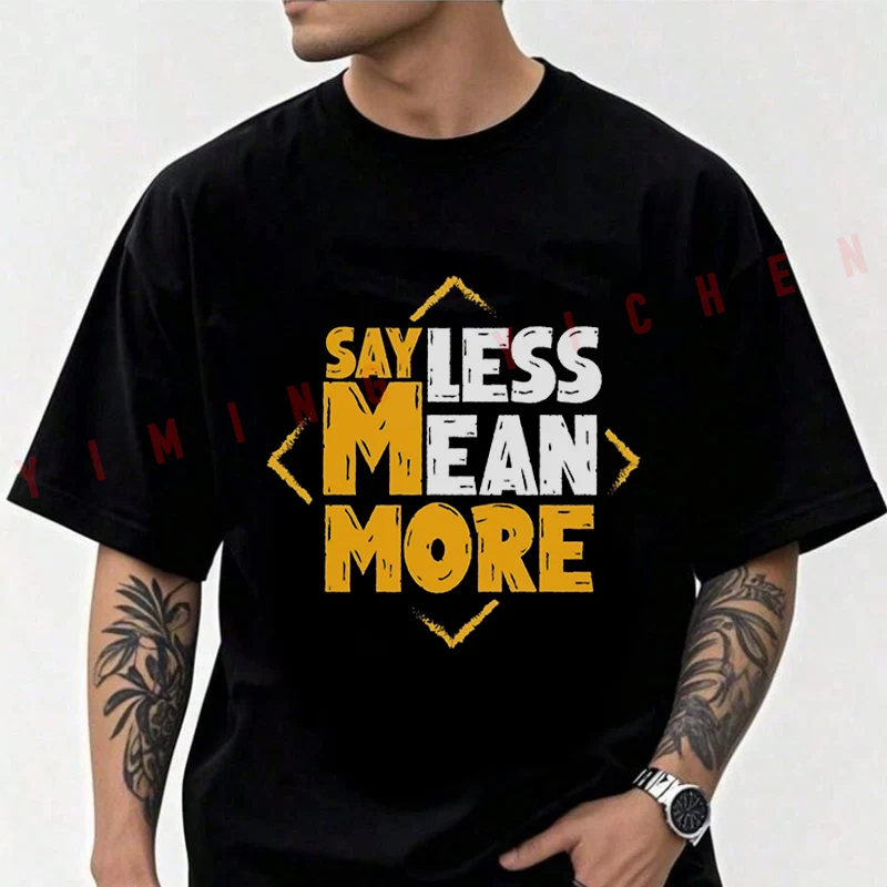Sayless Mean More Graphic Motorcycle Cotton Casual T-shirts Mens Summer Cycling Sportswear Top Tees 2026
Sayless Mean More Graphic Motorcycle Cotton Casual T-shirts Mens Summer Cycling Sportswear Top Tees 2026