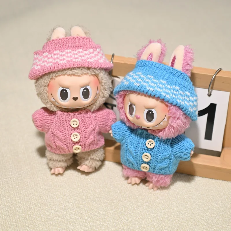 Doll Clothes Suitable for Labubu V1 V2 V3 17cm Doll Knitted Sweater Hat Set Doll Clothes Replacement Dress Up Accessories Gifts
Doll Clothes Suitable for Labubu V1 V2 V3 17cm Doll Knitted Sweater Hat Set Doll Clothes Replacement Dress Up Accessories Gifts