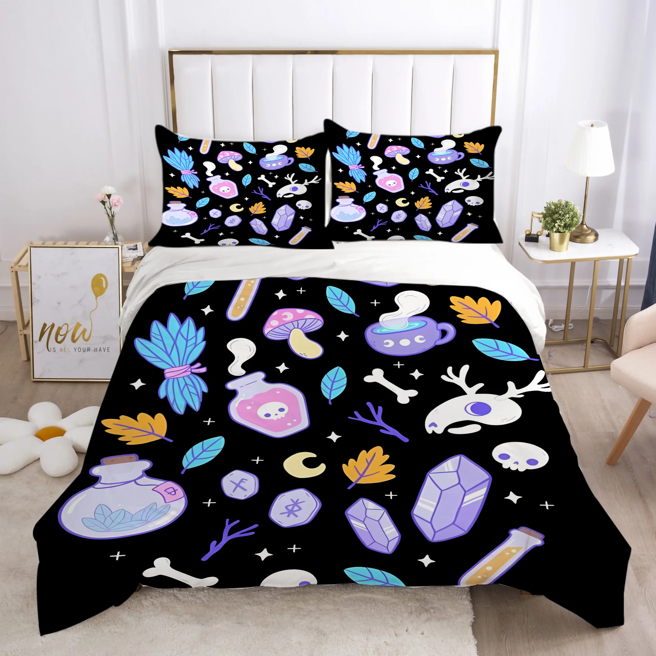 3D Bedding Set Children Adult Home Bed Duvet Cover Cartoon Print Comforter Cover Set
3D Bedding Set Children Adult Home Bed Duvet Cover Cartoon Print Comforter Cover Set