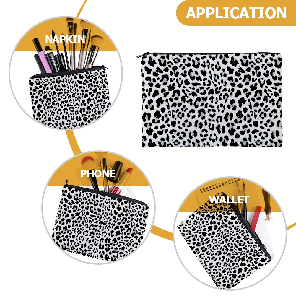 2Pcs Leopard Print Makeup Bags Polyester Travel Toiletries Pouches Girls Big Accessories Storage ganizer Bag
2Pcs Leopard Print Makeup Bags Polyester Travel Toiletries Pouches Girls Big Accessories Storage ganizer Bag