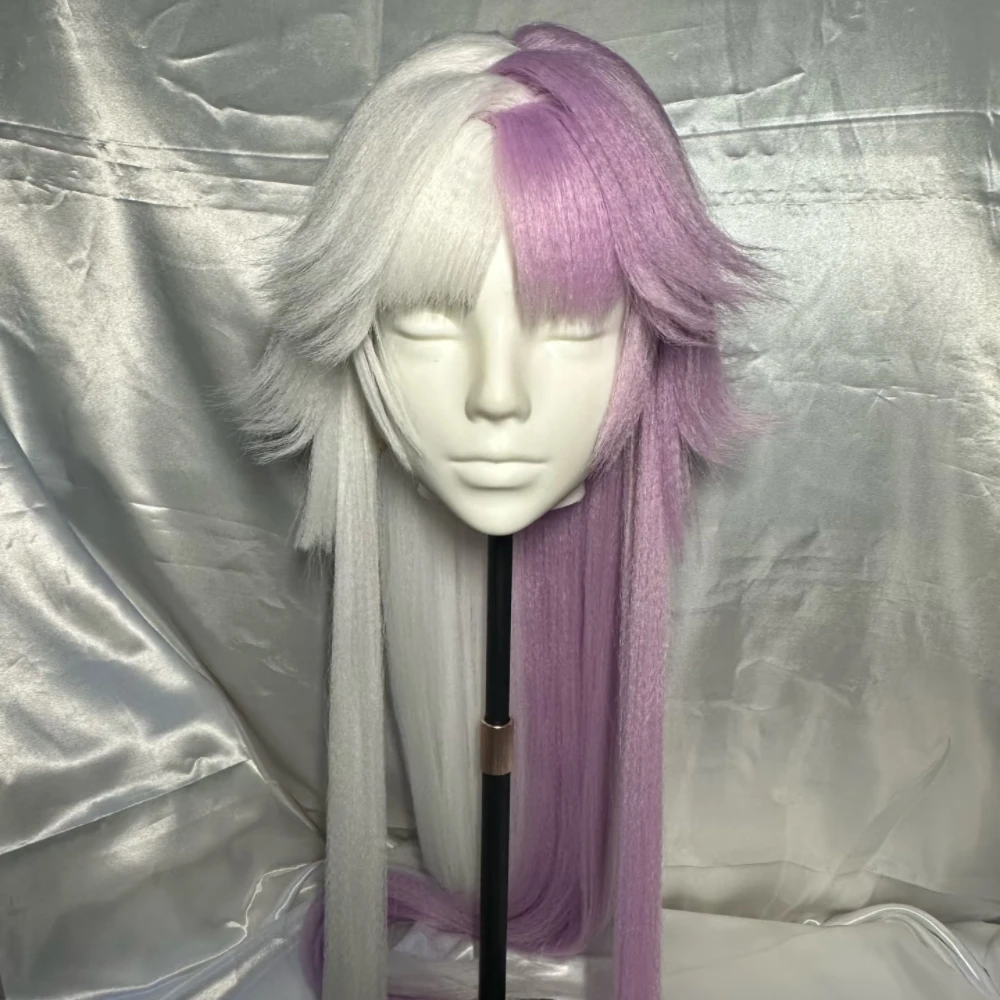Anime Sigma Cosplay Wig Purple Two‑Tone Long Hair Heat Resistant Synthetic Fiber Rose Net Wig Cap Anime Character Cosplay Wig
Anime Sigma Cosplay Wig Purple Two‑Tone Long Hair Heat Resistant Synthetic Fiber Rose Net Wig Cap Anime Character Cosplay Wig