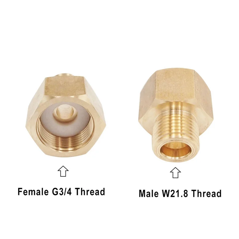 B59B-Convertor G3/4 CO2 Tank Regulator Threads Transfer Adapter Filling Charging Adaptor To Male W21.8-14 / DIN477
B59B-Convertor G3/4 CO2 Tank Regulator Threads Transfer Adapter Filling Charging Adaptor To Male W21.8-14 / DIN477