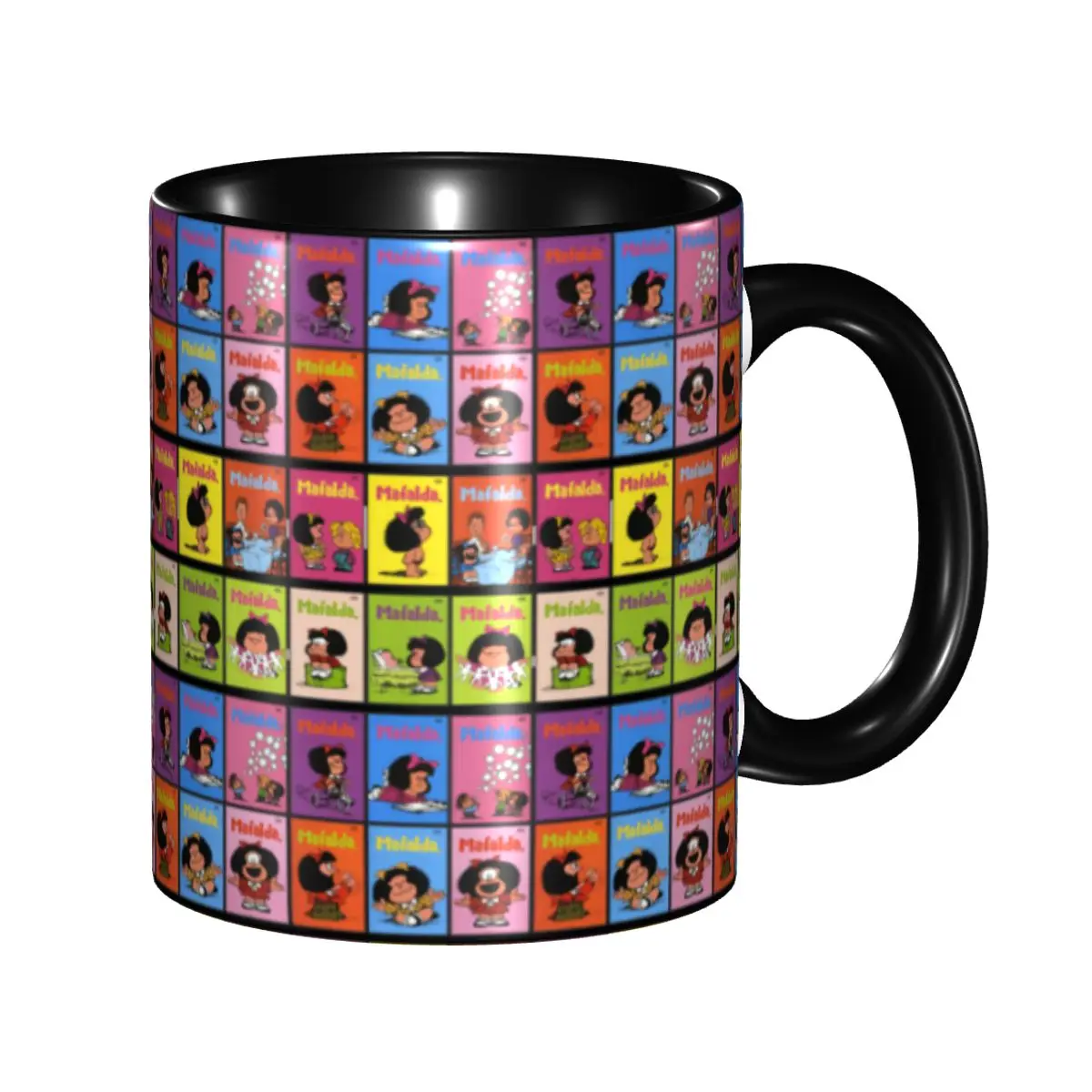 Manga Quino Mafalda Kawaii Cartoon Coffee Mug DIY Personalized Ceramic Tea Milk Mug
Manga Quino Mafalda Kawaii Cartoon Coffee Mug DIY Personalized Ceramic Tea Milk Mug