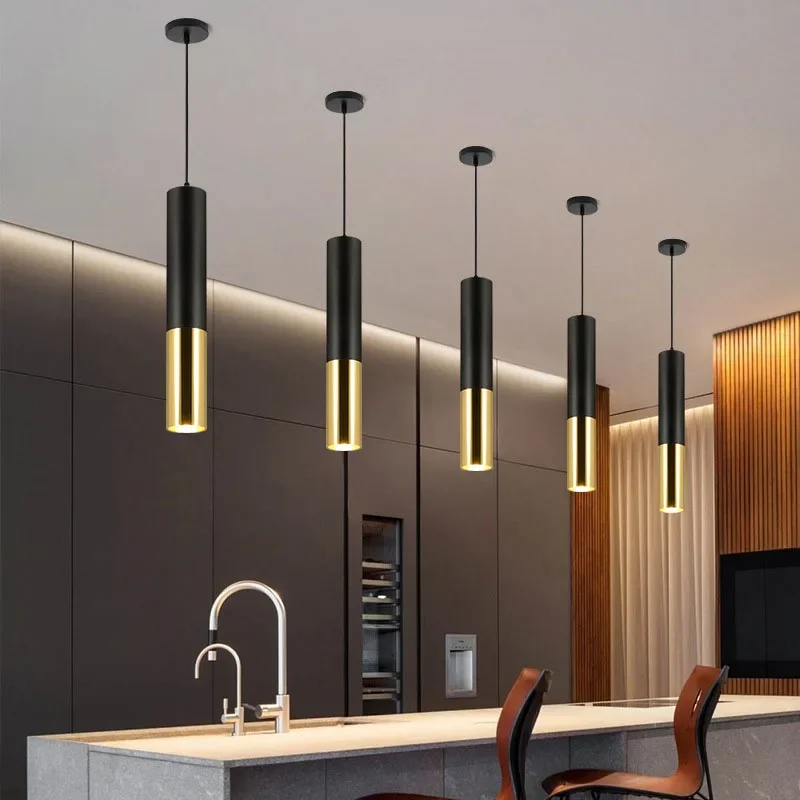 Single Head Long Tube Pendant Lights for Bar Restaurant Stair Kitchen Island Droplight LED 5W 7W 10W Indoor Lighting Black White
Single Head Long Tube Pendant Lights for Bar Restaurant Stair Kitchen Island Droplight LED 5W 7W 10W Indoor Lighting Black White