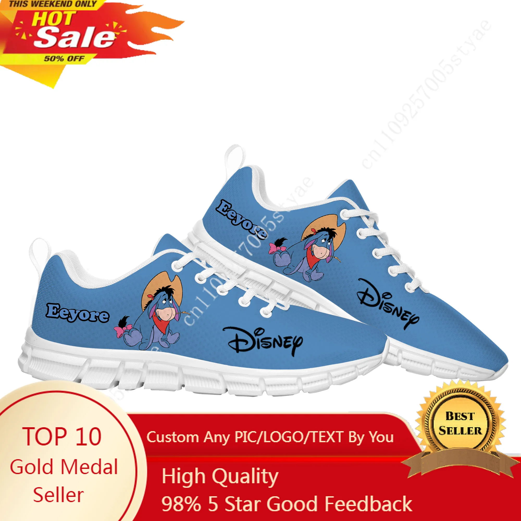Disney Winnie the Pooh Eeyore Sports Shoes Mens Womens Custom Sneakers Lightweight Casual Sneaker
Disney Winnie the Pooh Eeyore Sports Shoes Mens Womens Custom Sneakers Lightweight Casual Sneaker