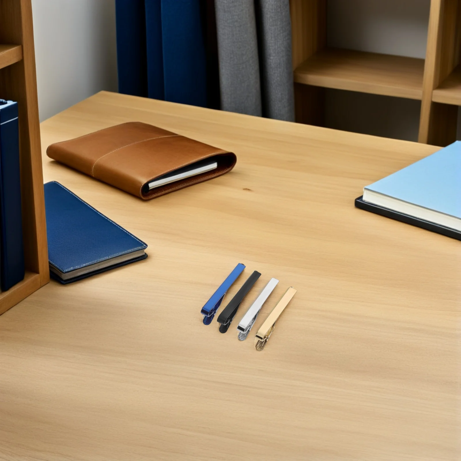 4pcs Tie Clip Set For Men: Brushed Metal Necktie Clips Secure Grip Smooth Edge For Business Wedding Formal Events Mens
4pcs Tie Clip Set For Men: Brushed Metal Necktie Clips Secure Grip Smooth Edge For Business Wedding Formal Events Mens