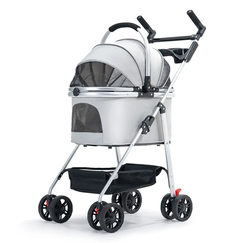 Pet Stroller 3 in 1 Foldable Carrier Dog Stroller for Medium Dogs 20 Lbs Detachable Carrier Suitable for Car Seat Hand Carry
Pet Stroller 3 in 1 Foldable Carrier Dog Stroller for Medium Dogs 20 Lbs Detachable Carrier Suitable for Car Seat Hand Carry
