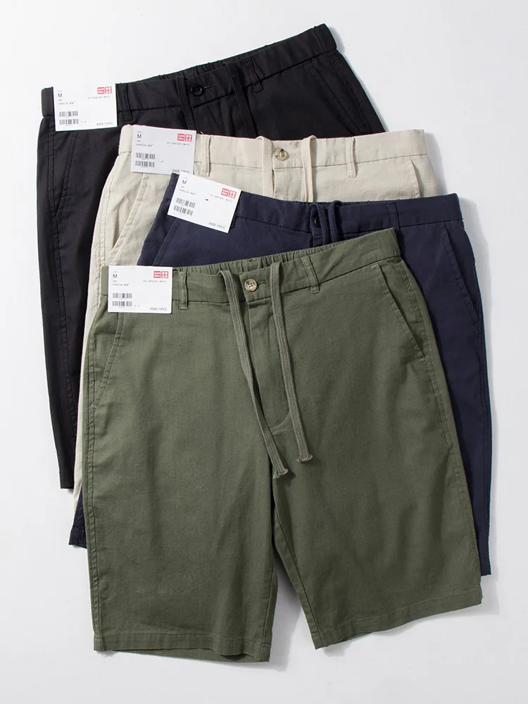 Casual Cotton Lin Men's ort Pants Summer Thin Outerwear Loose Straight Leg Five-Quarter Length Faionable Youth Active Sle
Casual Cotton Lin Men's ort Pants Summer Thin Outerwear Loose Straight Leg Five-Quarter Length Faionable Youth Active Sle