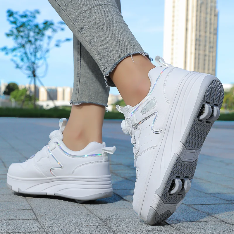 2-Wheel Invisible Roller Sneakers for Girls: Light-Up Roller Skates, Kids' Sports Shoes with Hidden Wheels
2-Wheel Invisible Roller Sneakers for Girls: Light-Up Roller Skates, Kids' Sports Shoes with Hidden Wheels