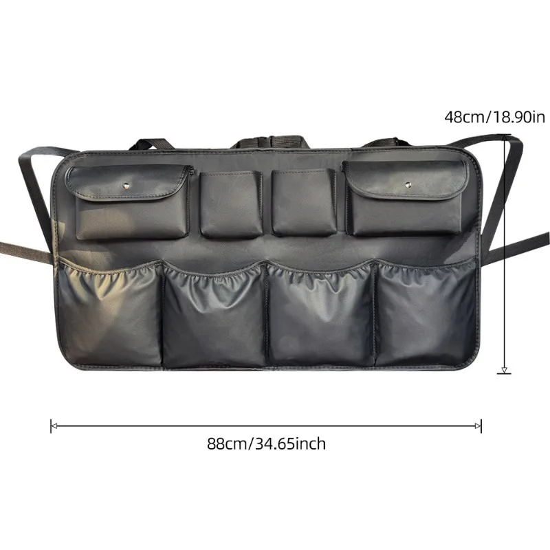 Car Trunk Organizer,Large Capacity Backseat Trunk Organizer(88*48cm),Collapsible Car Storage Bag,Car Organizer for SUV/MPV/Truck
Car Trunk Organizer,Large Capacity Backseat Trunk Organizer(88*48cm),Collapsible Car Storage Bag,Car Organizer for SUV/MPV/Truck