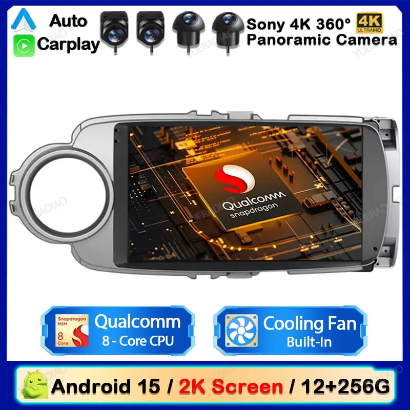 Android 15 Car Radio For Toyota Yaris 2012 - 2017 Multimedia Stereo Video Player Carplay Auto 4G LTE 5G WIFI Head Unit DSP QLED
Android 15 Car Radio For Toyota Yaris 2012 - 2017 Multimedia Stereo Video Player Carplay Auto 4G LTE 5G WIFI Head Unit DSP QLED