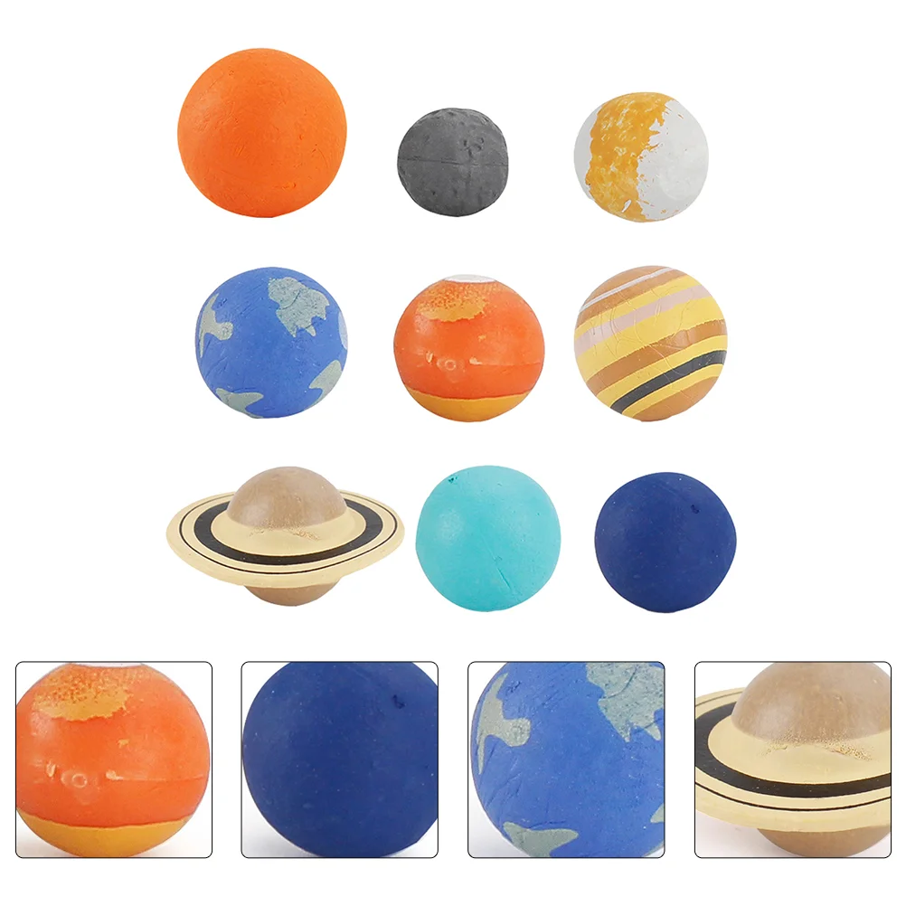 9 PCS Planet Model Cosmological Planets Toy Plastic Science Educational Decor Home Office Dormitory Gift
9 PCS Planet Model Cosmological Planets Toy Plastic Science Educational Decor Home Office Dormitory Gift
