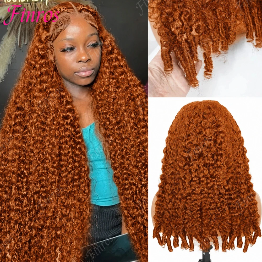 200 Density #350 Colored Burmese Curly Wigs 13X4 13x6 HD Full Lace Frontal Ginger Orange Burmese Curly Human Hair Wigs For Women
200 Density #350 Colored Burmese Curly Wigs 13X4 13x6 HD Full Lace Frontal Ginger Orange Burmese Curly Human Hair Wigs For Women