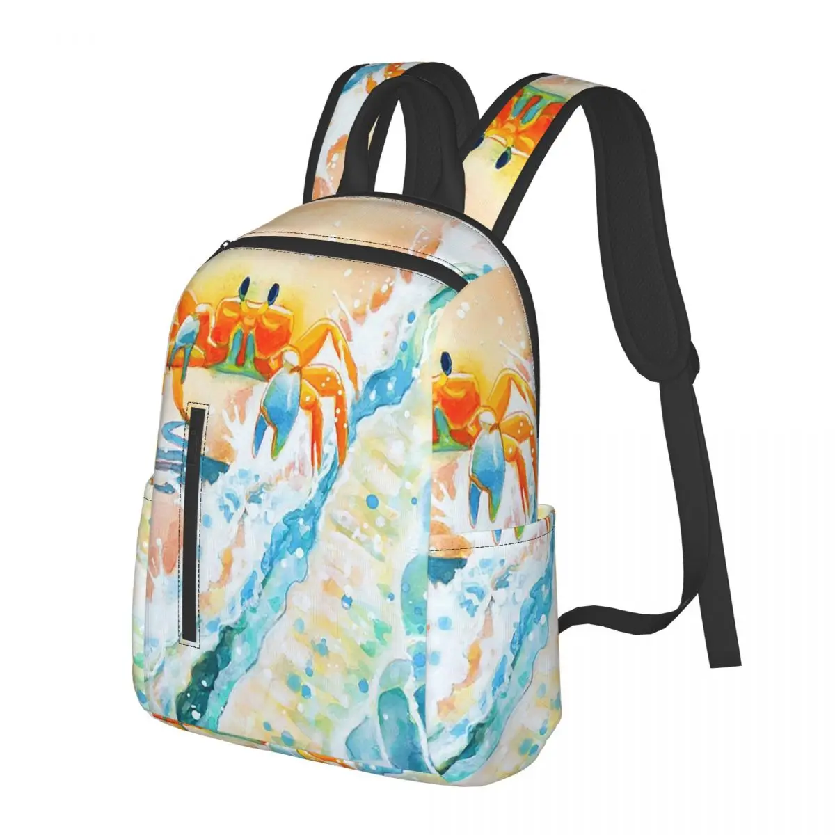 Crab And Shell At The Beach Student Backpack School Bag Hiking Travel Daypack for Boys Girls Bookbag Shoulder Bags
Crab And Shell At The Beach Student Backpack School Bag Hiking Travel Daypack for Boys Girls Bookbag Shoulder Bags