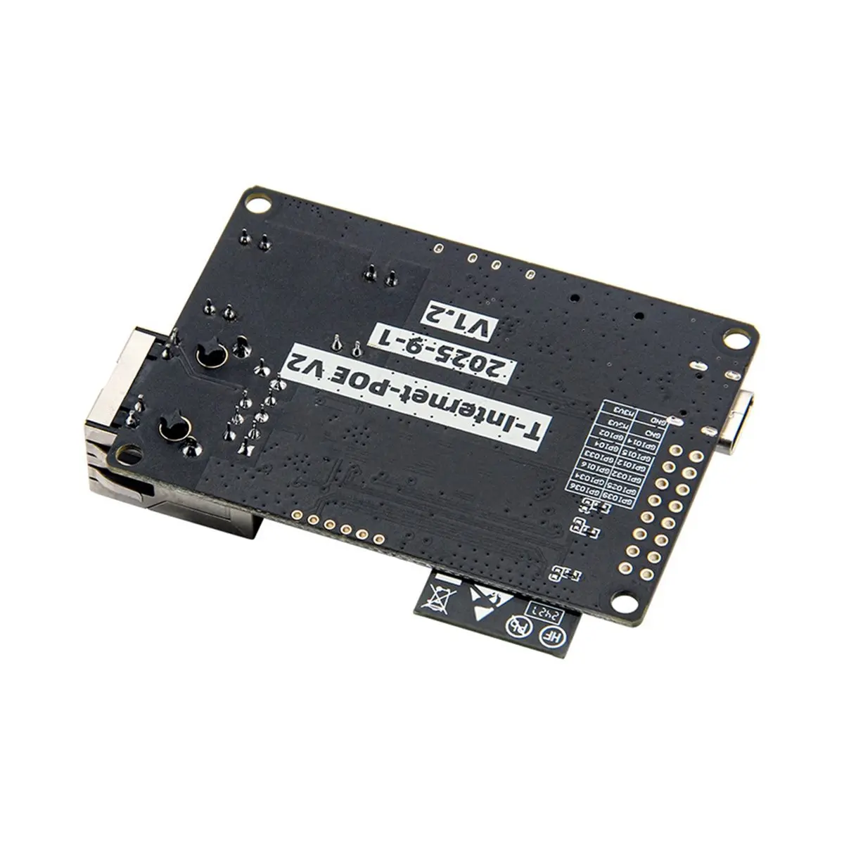 Can buy T-Internet-POE V2 Expansion Board ESP32 LAN8720 Chip and Downloader Expansion Board Programmable Ethernet IOT Module
Can buy T-Internet-POE V2 Expansion Board ESP32 LAN8720 Chip and Downloader Expansion Board Programmable Ethernet IOT Module