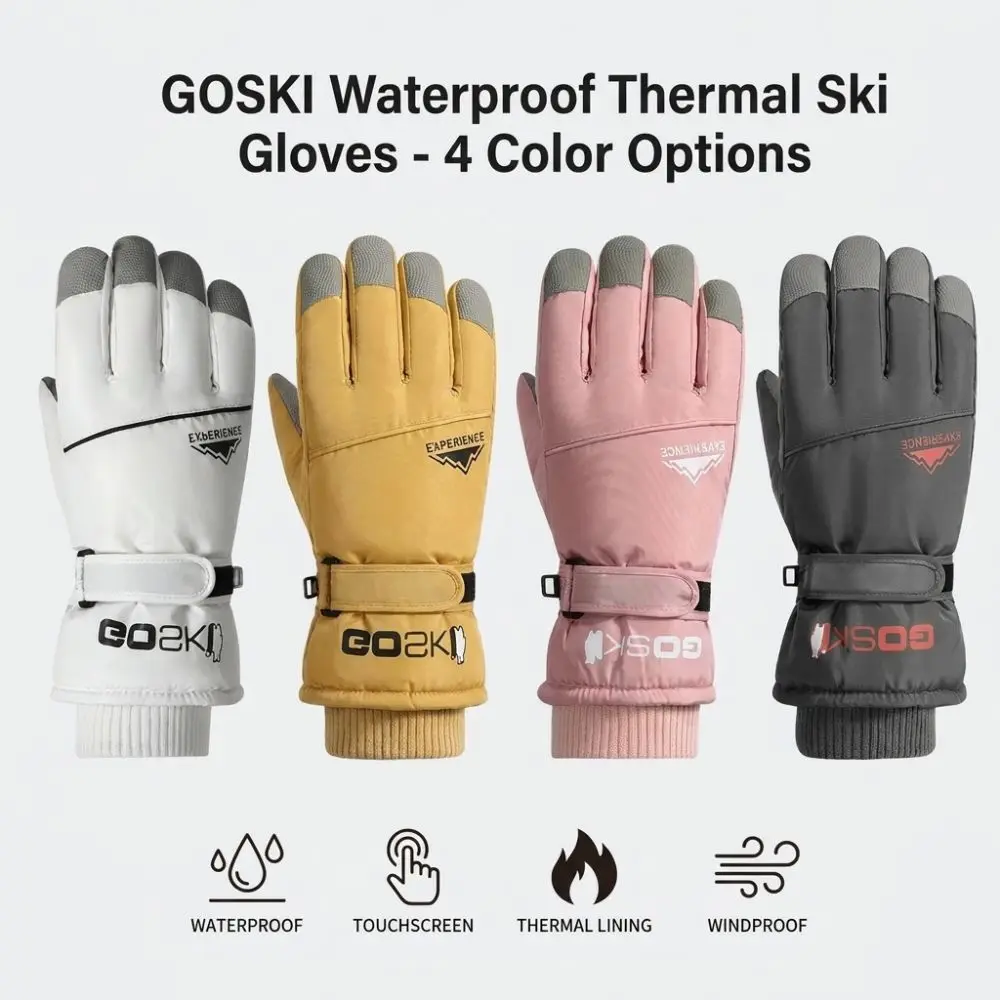 Fashion Touch Screen Winter Warm Gloves Windproof Thick Warm Riding Gloves Fleece Lined Plus Velvet Thick Gloves For Women Men
Fashion Touch Screen Winter Warm Gloves Windproof Thick Warm Riding Gloves Fleece Lined Plus Velvet Thick Gloves For Women Men