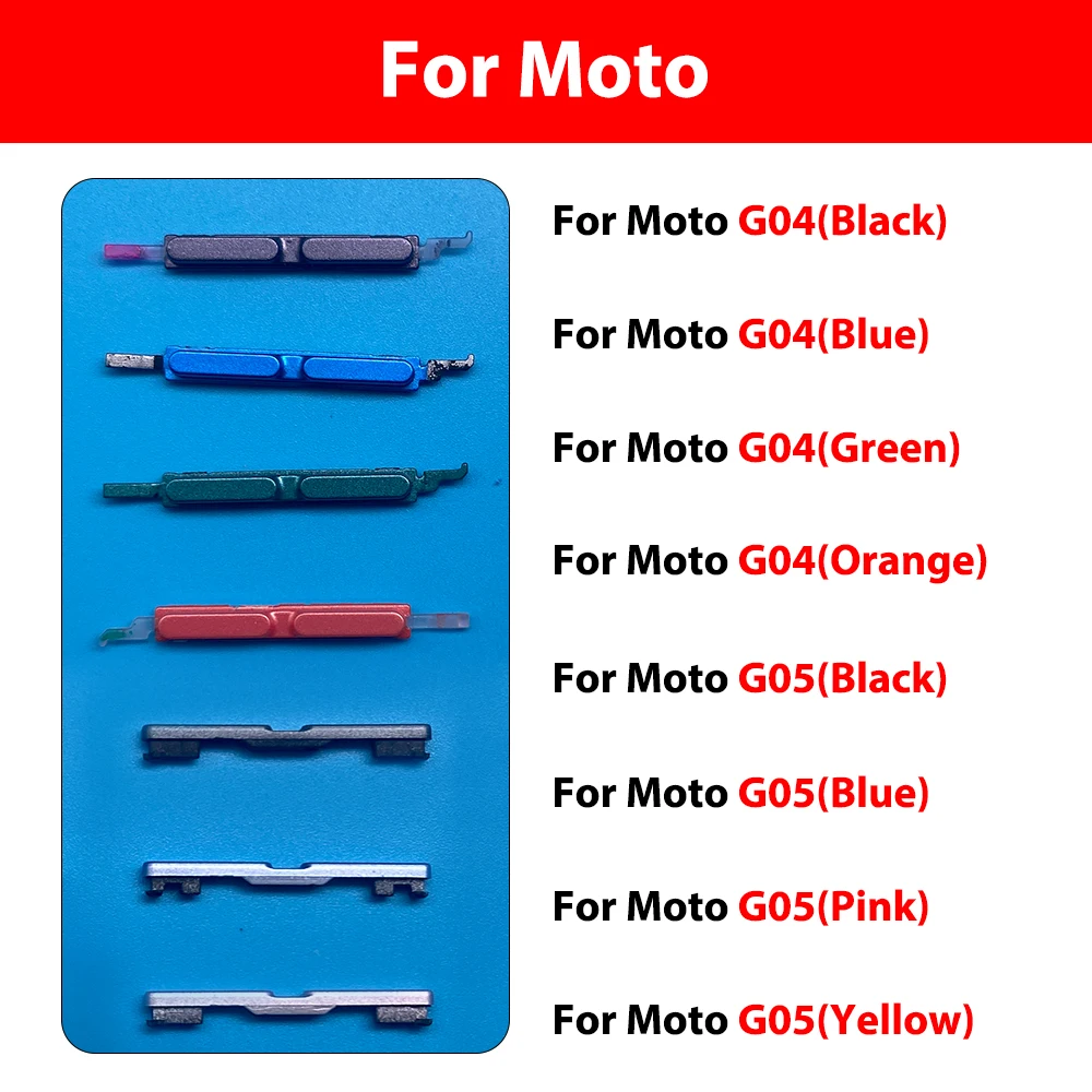 10Pcs , Volume Button Power Switch On Off Side Key Button Cover For Moto G04 G14 G53 G54
10Pcs , Volume Button Power Switch On Off Side Key Button Cover For Moto G04 G14 G53 G54