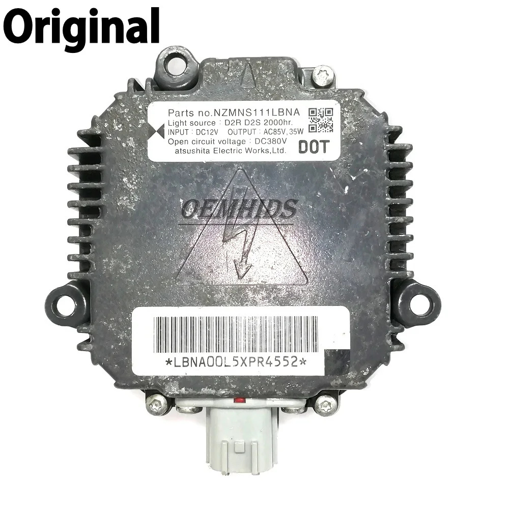 Original Xenon Ballast For D2S D2R HID Lamps Car Light Igniter 22cm cable NZMNS111LBAN
Original Xenon Ballast For D2S D2R HID Lamps Car Light Igniter 22cm cable NZMNS111LBAN