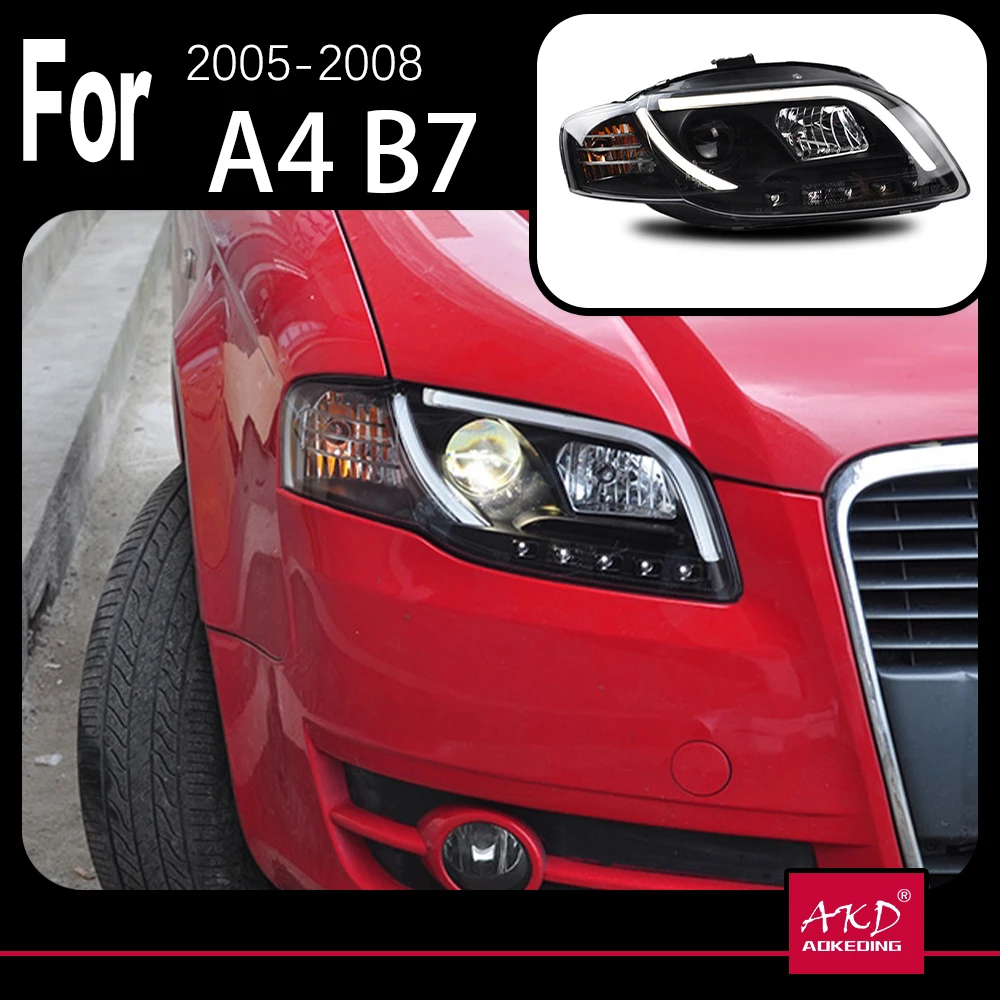 Модель автомобиля AKD для фар Audi A4 2005-2008 A4L B7 Светодиодная фара DRL Hid Фара Angel Eye Bi Xenon Beam Аксессуары
Модель автомобиля AKD для фар Audi A4 2005-2008 A4L B7 Светодиодная фара DRL Hid Фара Angel Eye Bi Xenon Beam Аксессуары
