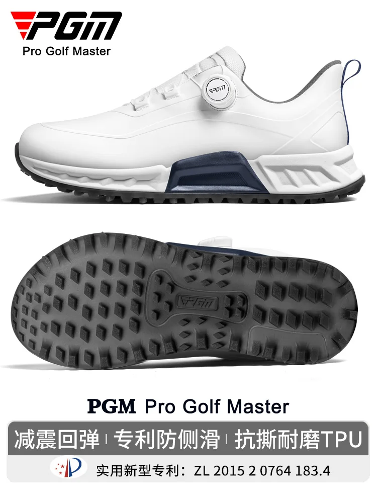 PGM Golf Shoes Men's Cushioning Rebound Sports Shoes Knob Wear-resistant TPU Waterproof Breathable Casual Men's Shoes XZ451
PGM Golf Shoes Men's Cushioning Rebound Sports Shoes Knob Wear-resistant TPU Waterproof Breathable Casual Men's Shoes XZ451