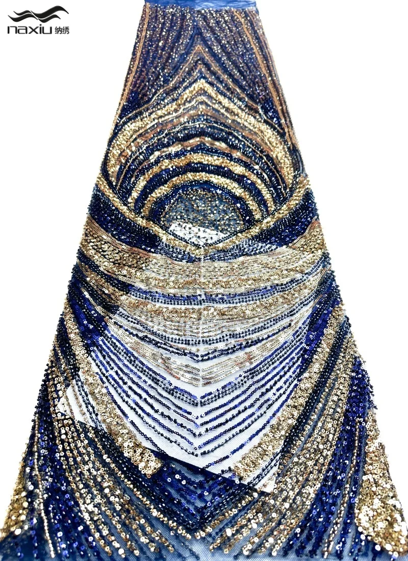 Высококачественная вышитая ткань с африканскими пайетками и бисером из французского тюля для свадебных нарядов в нигерийском стиле, коллекция Madison 2026
Высококачественная вышитая ткань с африканскими пайетками и бисером из французского тюля для свадебных нарядов в нигерийском стиле, коллекция Madison 2026