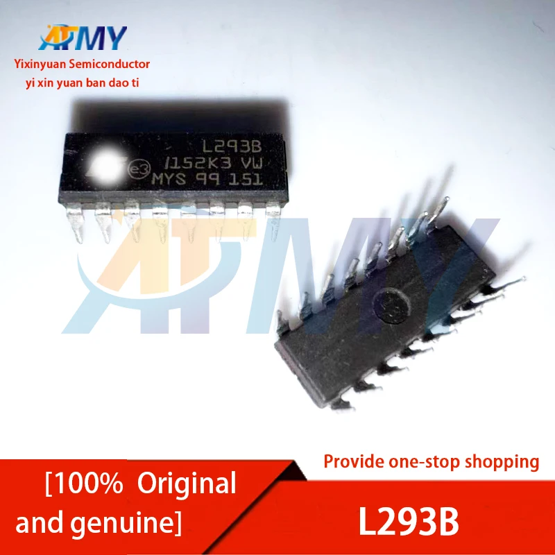 L4938N L4962A L6221A L293B L293D Bipolar Motor Driver 16-PDIP
L4938N L4962A L6221A L293B L293D Bipolar Motor Driver 16-PDIP