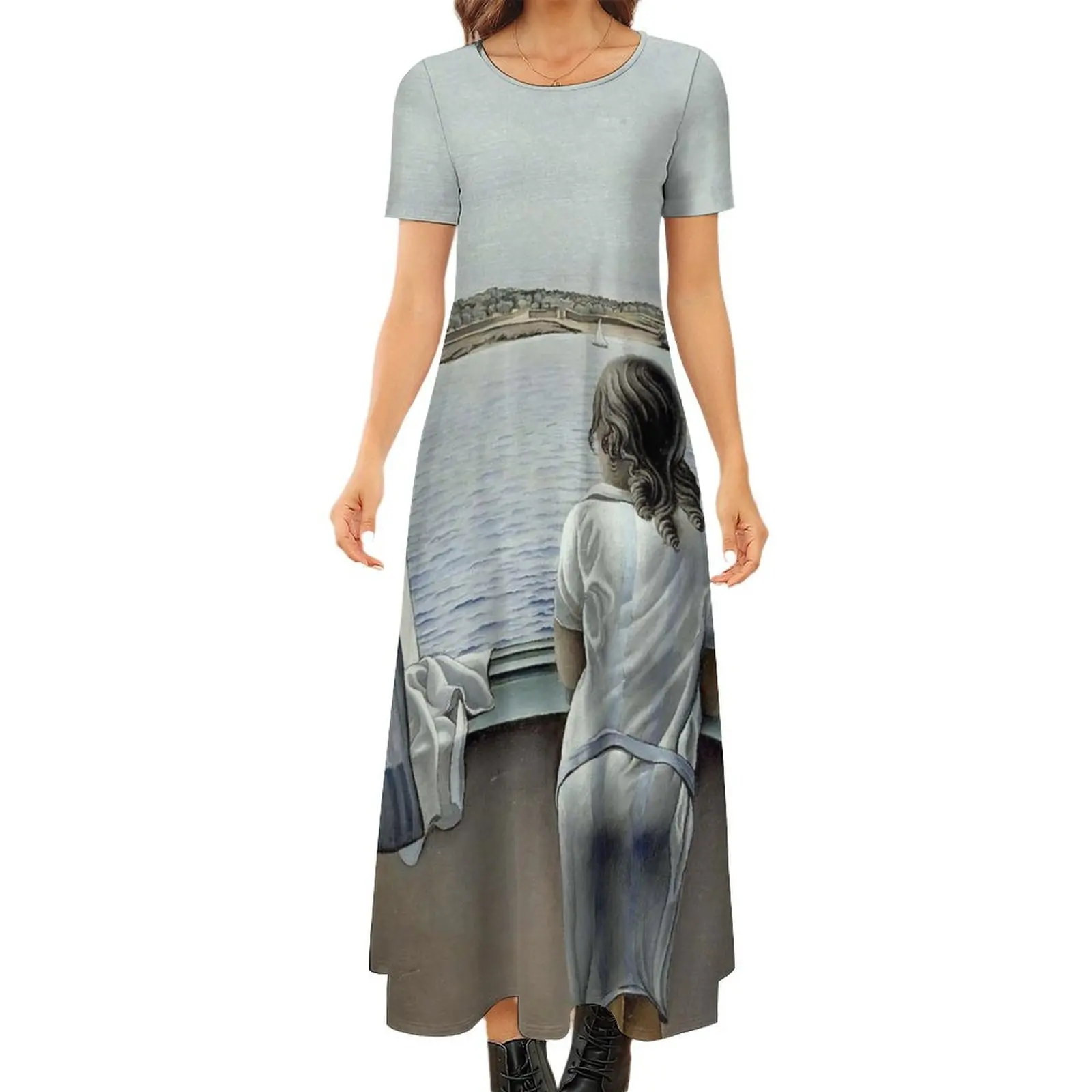 WOMAN IN THE WINDOW : Vintage 1925 Painting Print Round Neck Short Sleeve Dress Woman fashion dresses for women 2024
WOMAN IN THE WINDOW : Vintage 1925 Painting Print Round Neck Short Sleeve Dress Woman fashion dresses for women 2024
